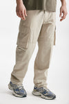 pantalone cargo cotone e poliestere fleet beige men Department five - 4