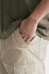 pantalone cargo cotone e poliestere fleet beige men Department five - 6