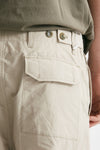 pantalone cargo cotone e poliestere fleet beige men Department five - 8