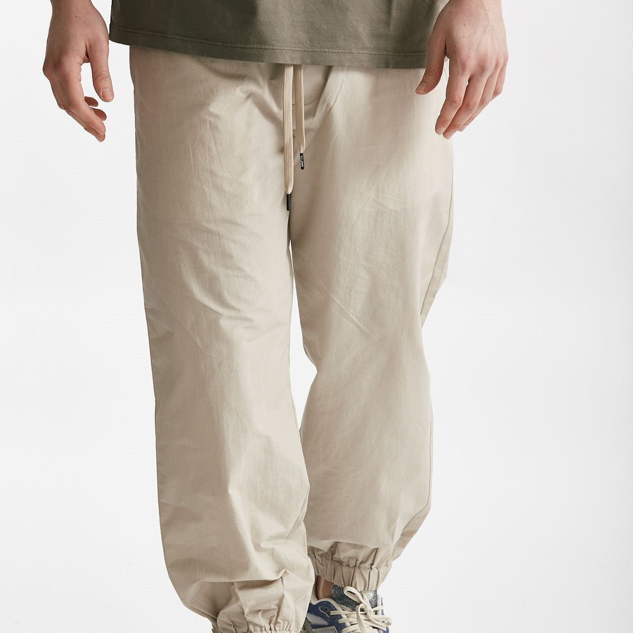 pantalone in cotone e poliestere inigo beige men Department five - 9