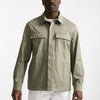 overshirt in cotone stretch verde men Department five - 8