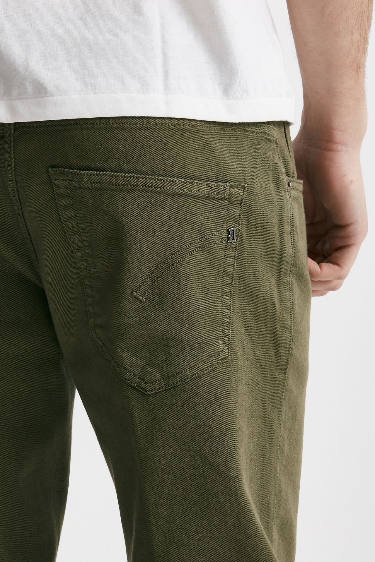jeans brighton verde men Dondup - 7
