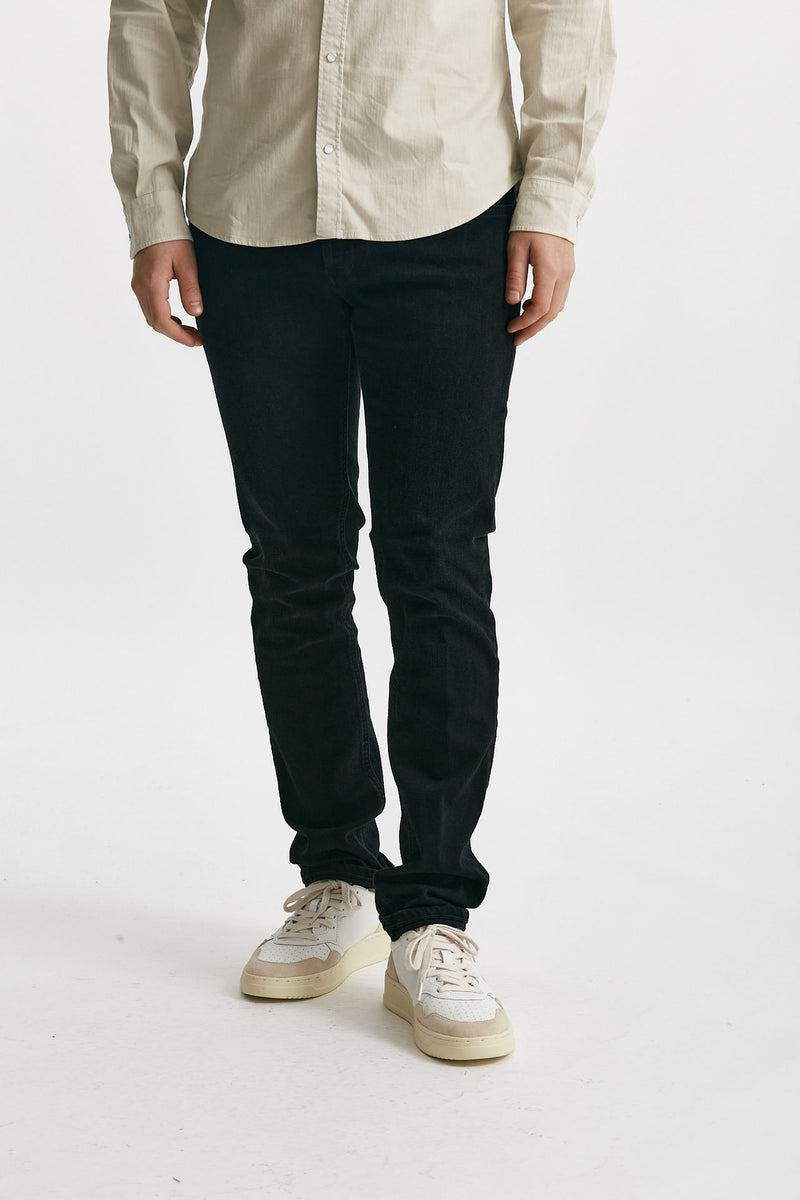 jeans george stretch stone washed nero men Dondup - 1