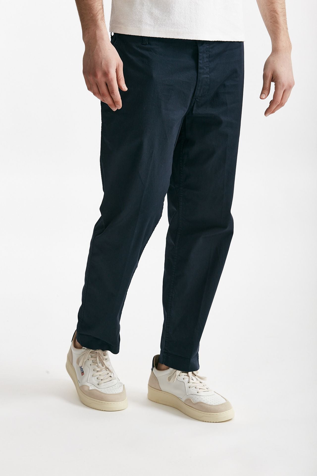 pantalone in cotone stretch zyan blu men Dondup - 4