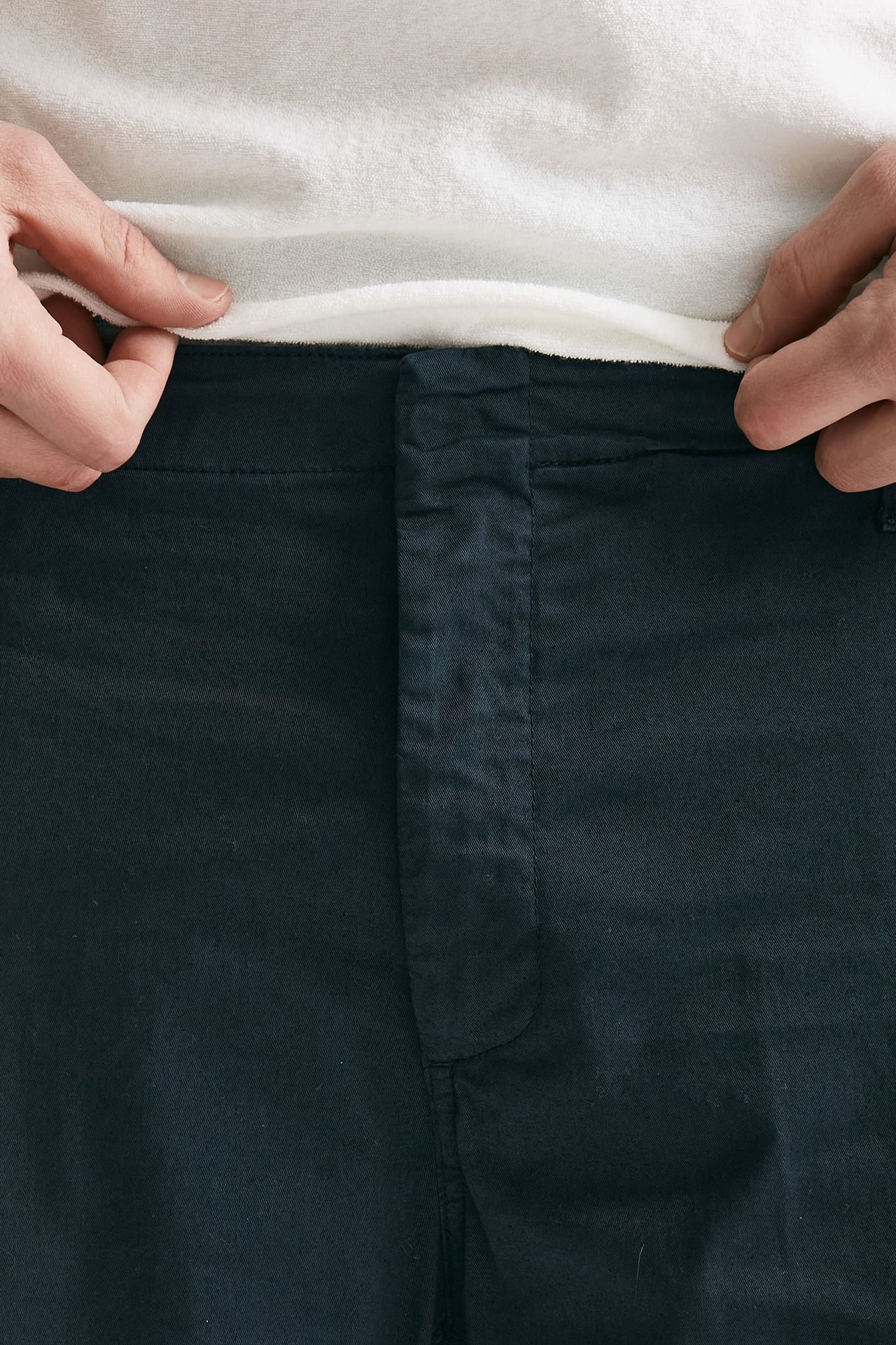 pantalone in cotone stretch zyan blu men Dondup - 5