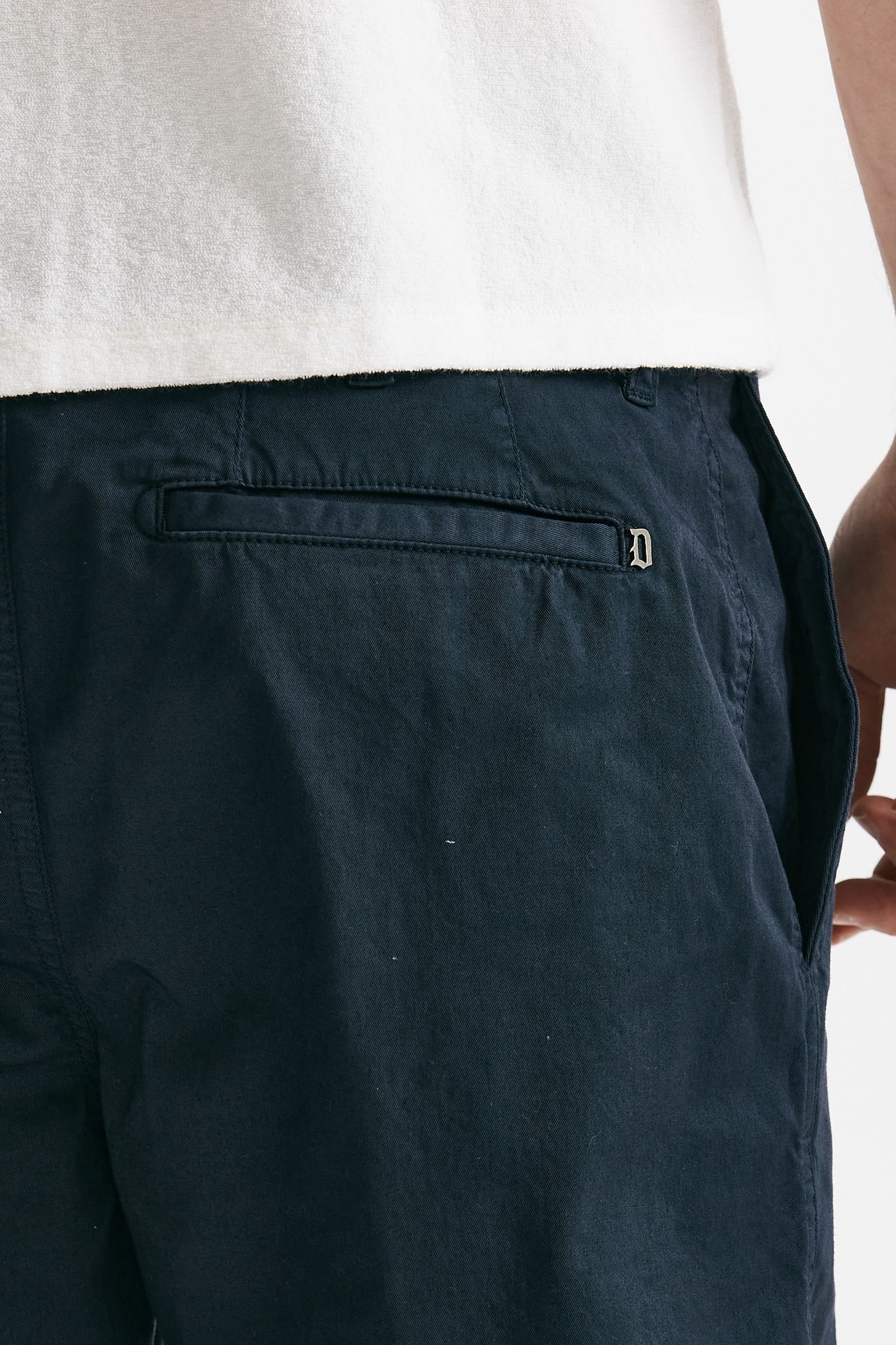 pantalone in cotone stretch zyan blu men Dondup - 7