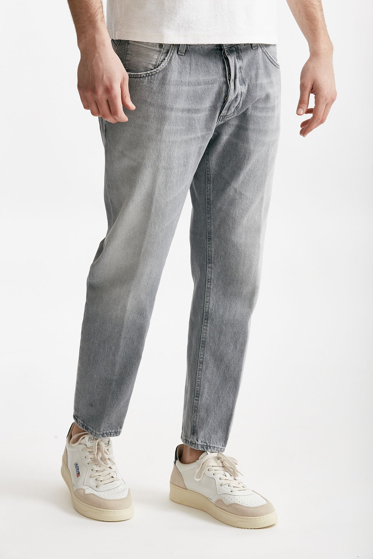 jeans brighton grigio chiaro men Dondup - 4