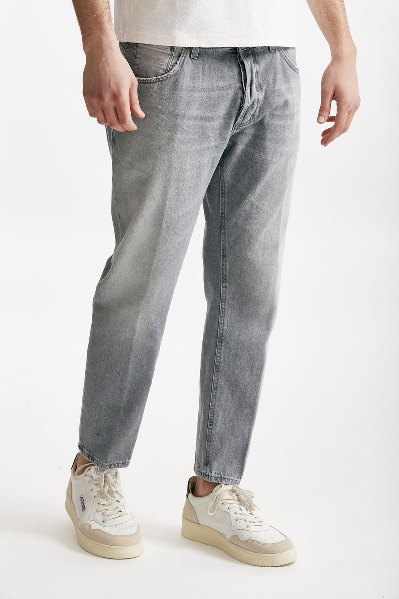 jeans brighton grigio chiaro men Dondup - 4