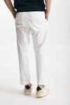 pantalone in cotone stretch zyan bianco men Dondup - 3