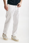 pantalone in cotone stretch zyan bianco men Dondup - 4