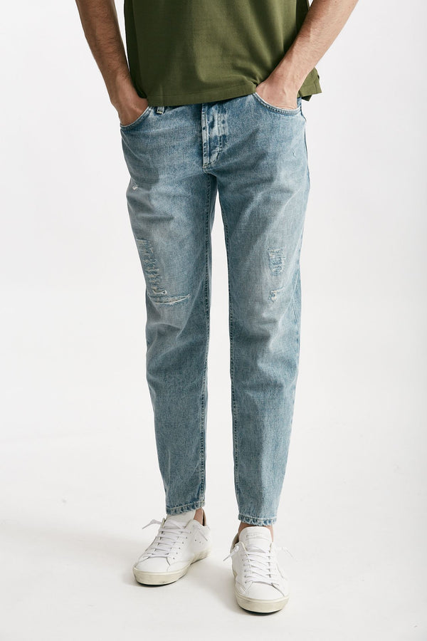 jeans brighton lavaggio chiaro men Dondup
