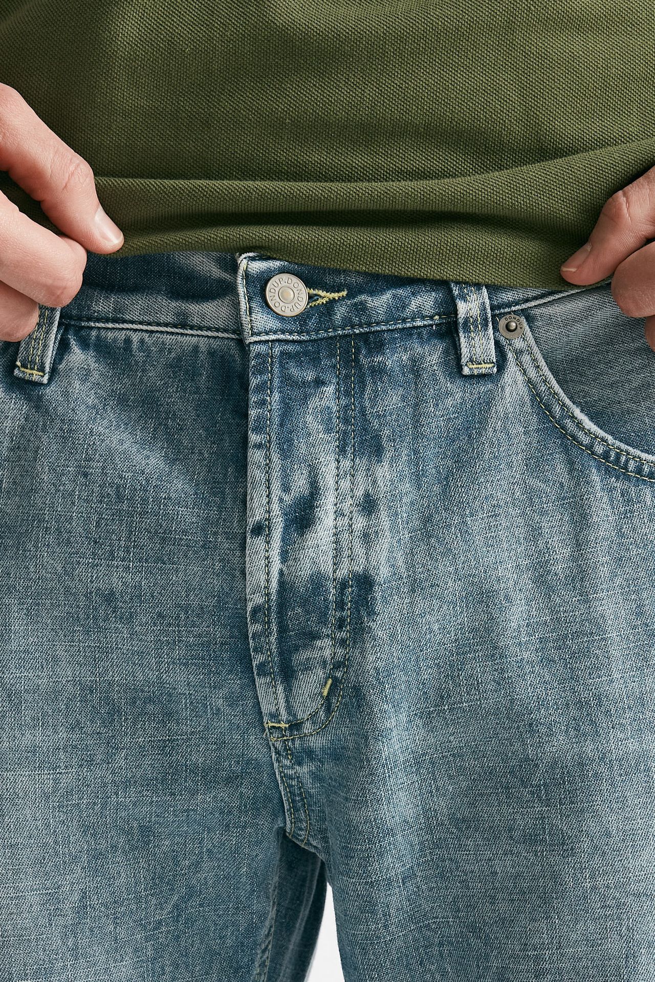 jeans brighton lavaggio chiaro men Dondup - 5