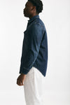 camicia in cotone fermo denim scuro men Dondup - 2