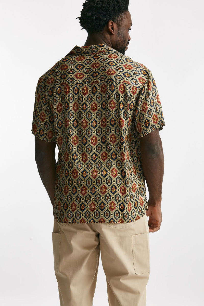 camicia in viscosa multicolor men Drôle de monsieur - 3