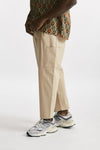 pantalone cargo in cotone stretch beige men Drôle de monsieur - 2
