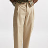 pantalone cargo in cotone stretch beige men Drôle de monsieur - 8
