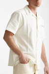 polo in cotone piquet bianco men Drôle de monsieur - 4