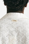 camicia in cotone bianco men Drôle de monsieur - 6