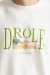 t-shirt in cotone bianco con stampa men Drôle de monsieur - 5