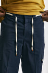 bermuda in cotone stretch blu men Drôle de monsieur - 5