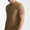 t-shirt in maglia cotone cammello men Drumohr - 6