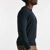 maglia in cotone girocollo blu men Drumohr - 7