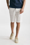 bermuda in cotone stretch bianco men Fay - 1