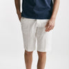 bermuda in cotone stretch bianco men Fay - 8