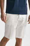 bermuda in cotone stretch bianco men Fay - 4