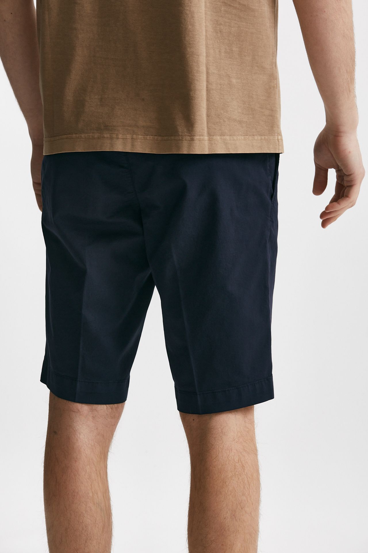 bermuda in cotone stretch blu men Fay - 3
