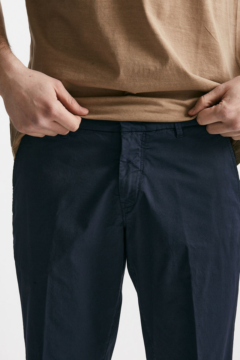 bermuda in cotone stretch blu men Fay - 5