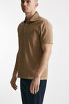 polo in cotone lavato cammello men Fay - 2