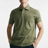 polo in cotone lavato verde men Fay - 6