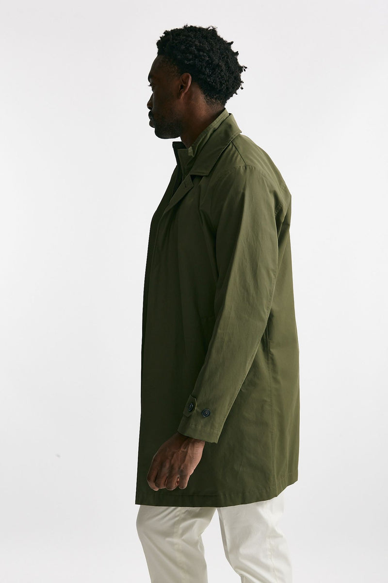 soprabito in cotone e nylon verde men Fay - 2