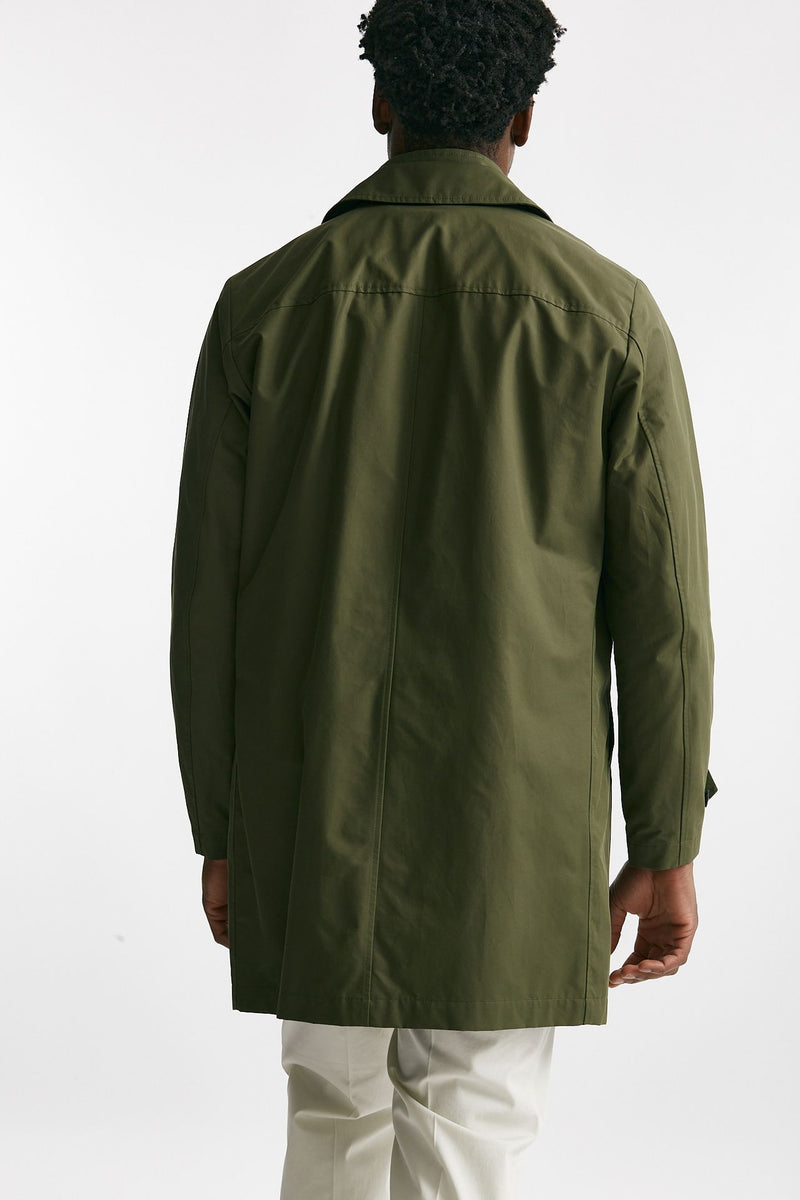 soprabito in cotone e nylon verde men Fay - 3