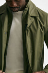 soprabito in cotone e nylon verde men Fay - 5