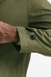 soprabito in cotone e nylon verde men Fay - 10