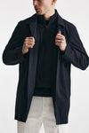soprabito in nylon stretch blu men Fay - 5