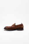 mocassini in pelle scamosciata 2099-6013 men Green george - 5