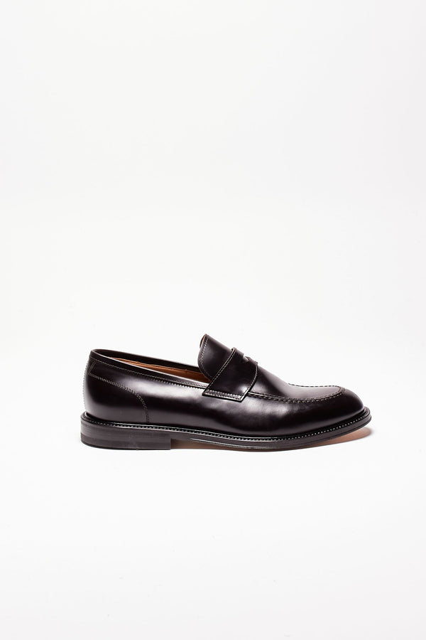mocassini in pelle lavata 5020-2979 testa di moro men Green george