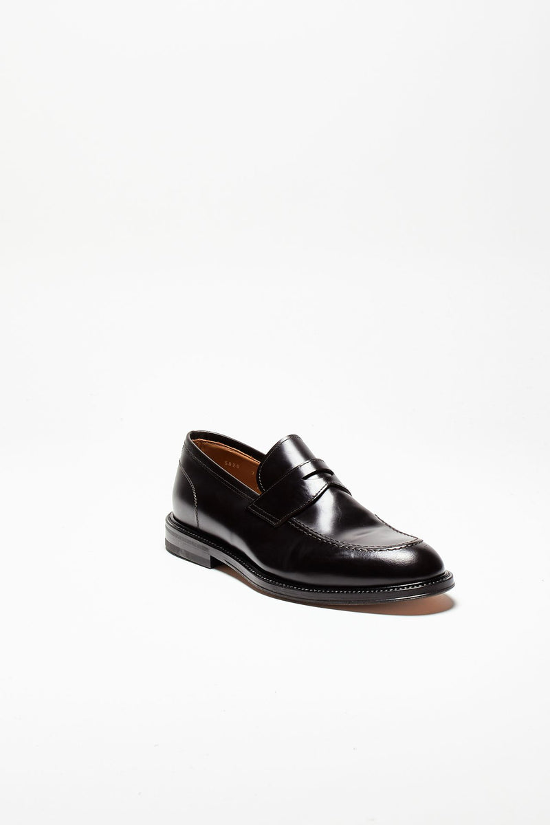 mocassini in pelle lavata 5020-2979 testa di moro men Green george - 3