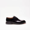 scarpa brogue in pelle lavata 5023-2979 nero men Green george - 8