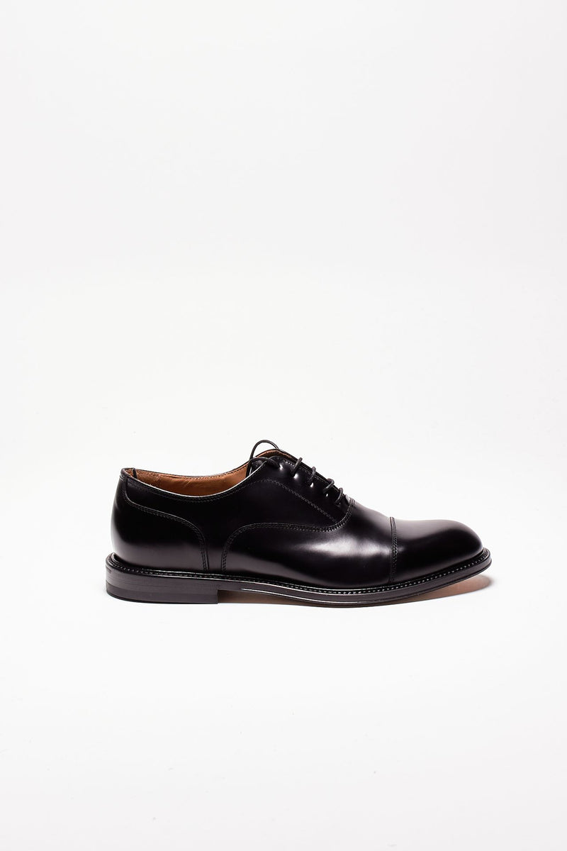 scarpa brogue in pelle lavata 5023-2979 nero men Green george - 2