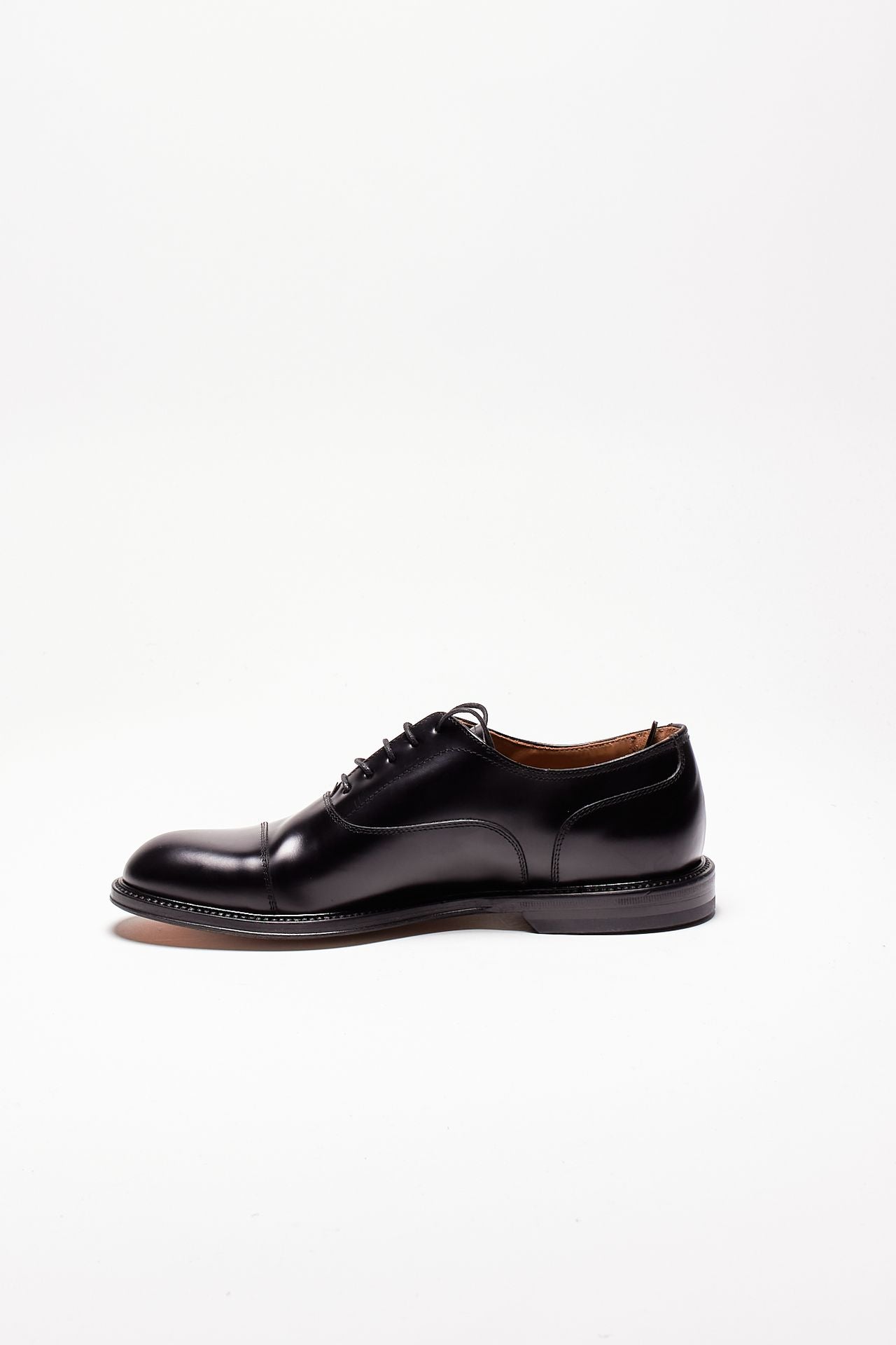 scarpa brogue in pelle lavata 5023-2979 nero men Green george - 5
