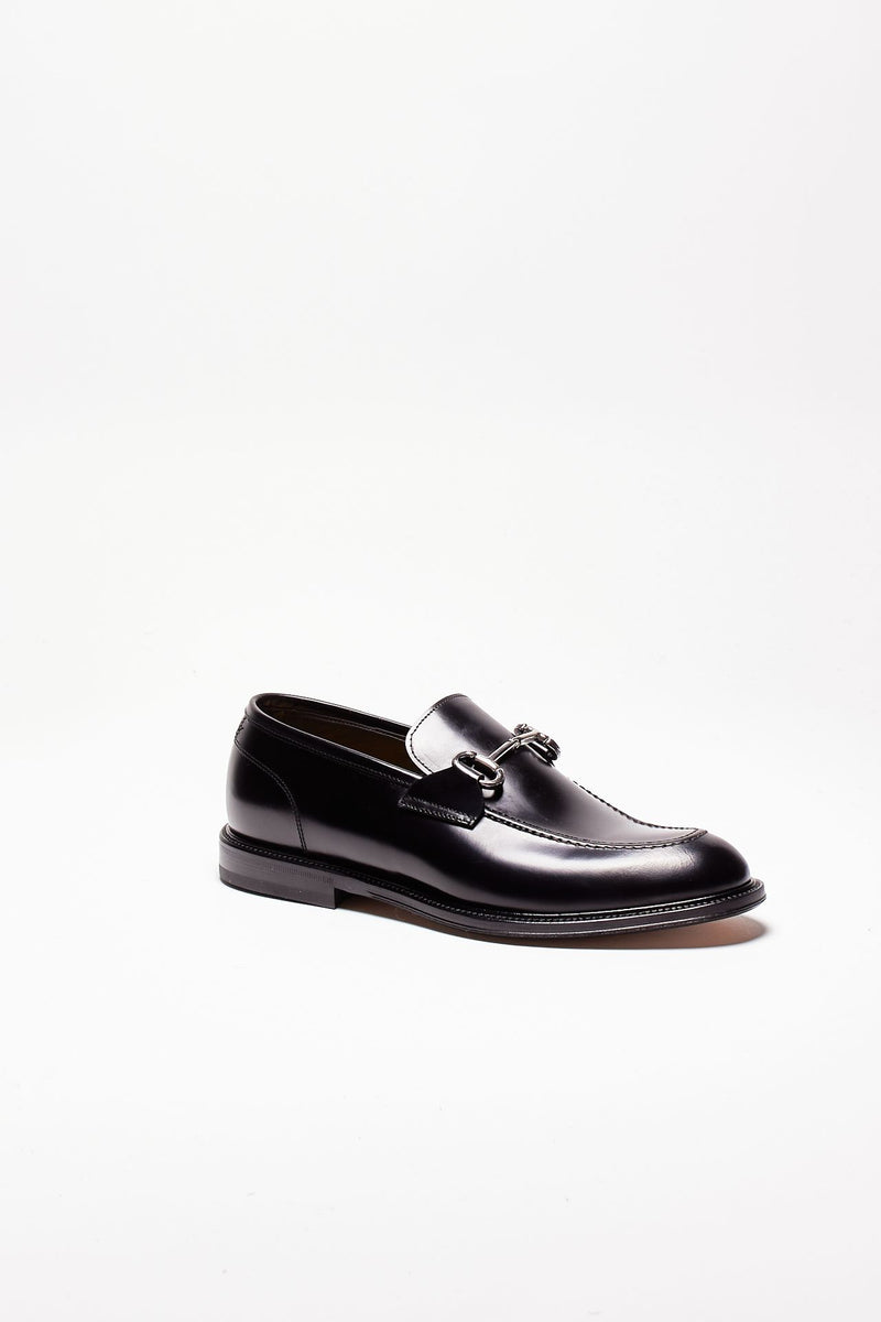 mocassini in pelle lavata 5024-2979 nero men Green george - 3