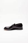 mocassini in pelle lavata 5024-2979 nero men Green george - 5