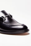 mocassini in pelle lavata 5024-2979 nero men Green george - 1