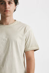 t-shirt in cotone beige old men Grifoni - 5