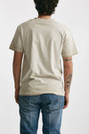 t-shirt in cotone beige old men Grifoni - 3