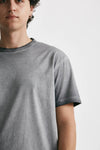 t-shirt in cotone grigio old men Grifoni - 6